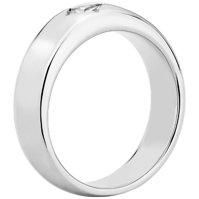 Side profile view of ring