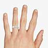 ZAC ZAC POSEN Compass Set Single Princess Shape Diamond Ring in Platinum (5.5 mm, 1/4 ct. tw.)