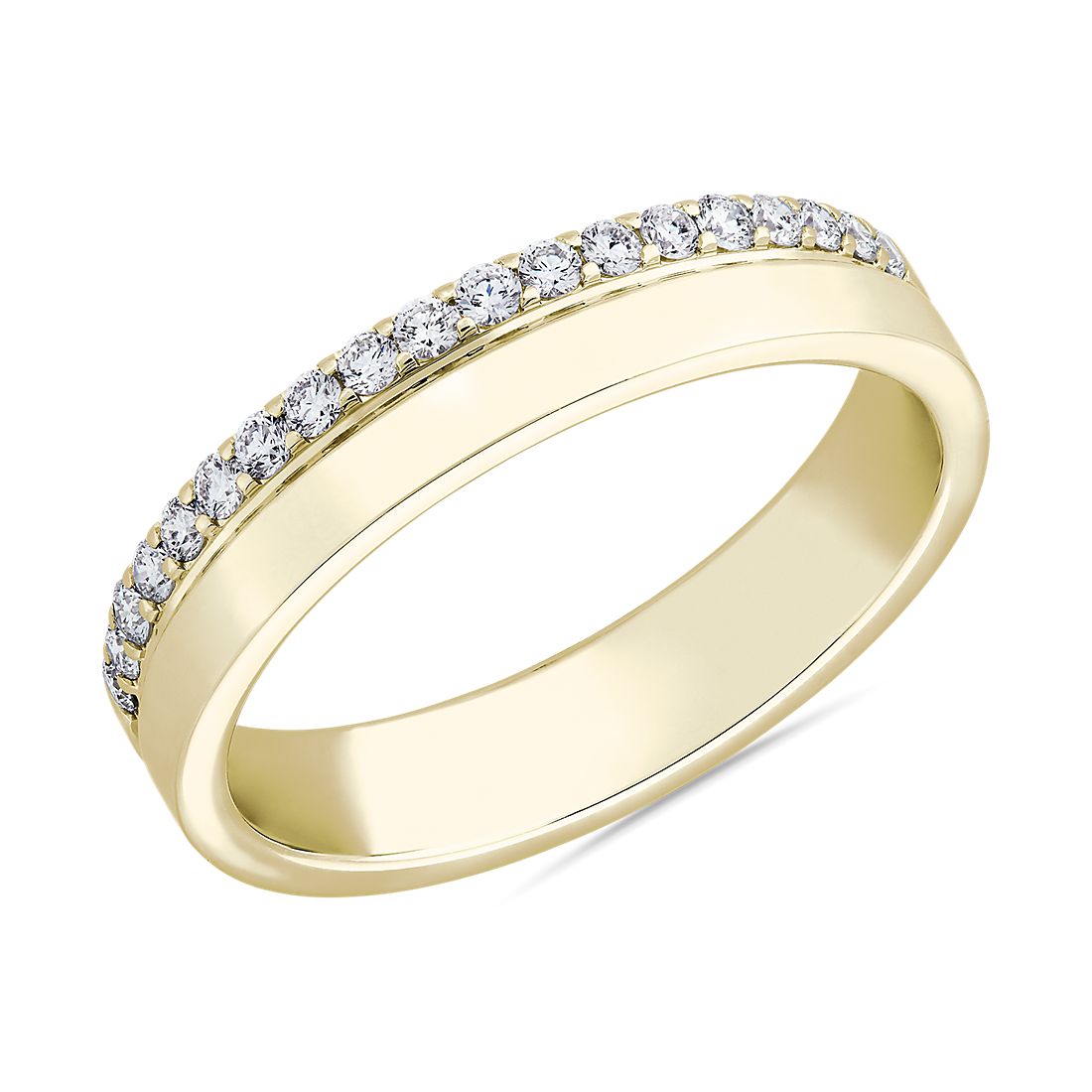 ZAC ZAC POSEN Diamond Edge Ring in 14k Yellow Gold (4 mm, 1/5 ct. tw.)