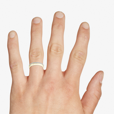 ZAC ZAC POSEN Diamond Edge Ring in 14k Yellow Gold (4 mm, 1/5 ct. tw.)