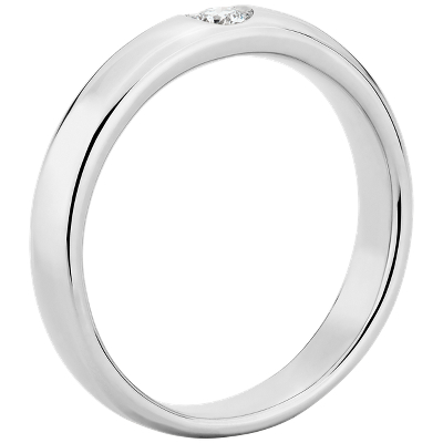 Side profile view of ring