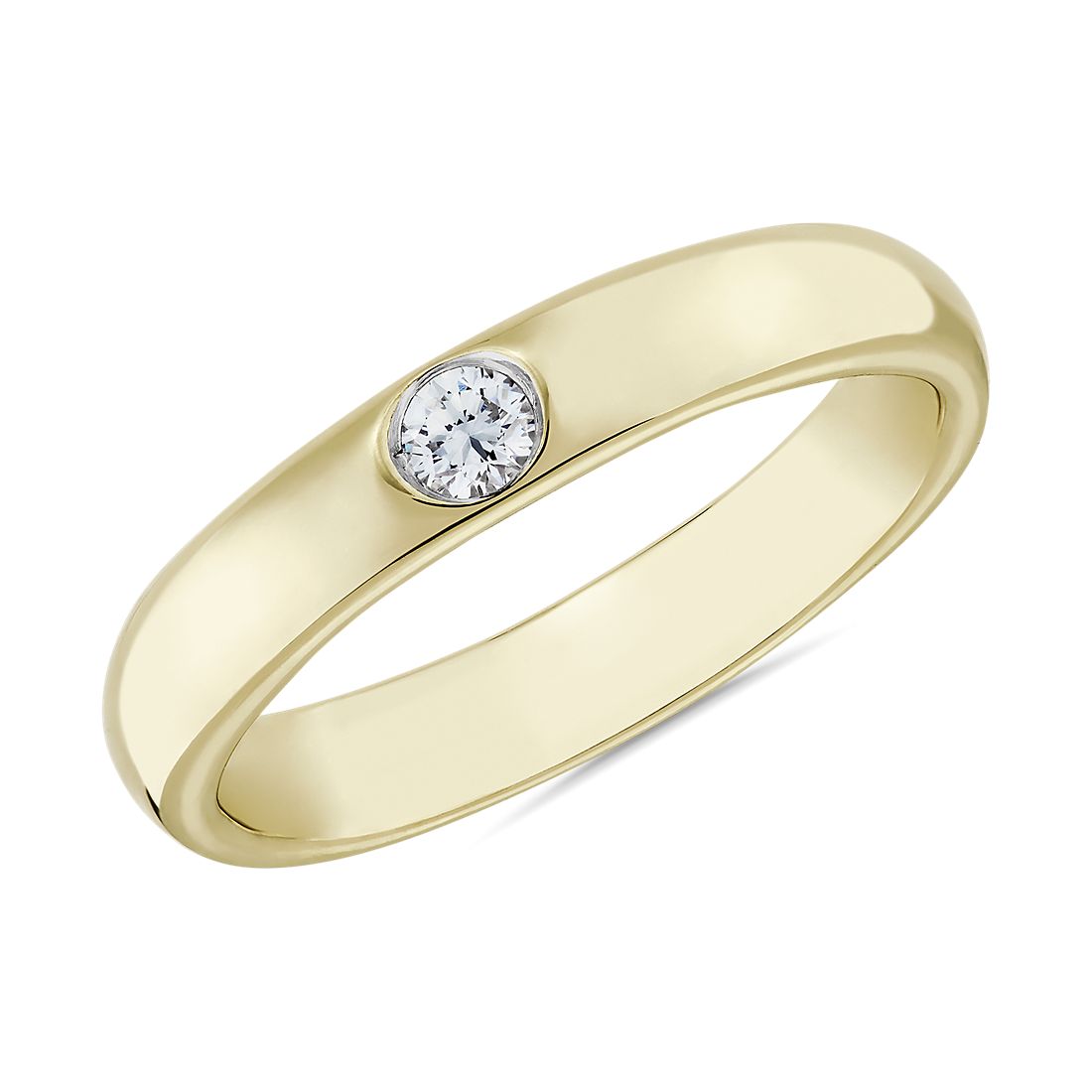 ZAC ZAC POSEN Single Round Diamond Ring in 14k Yellow Gold (3.5 mm, 1/12 ct. tw.)