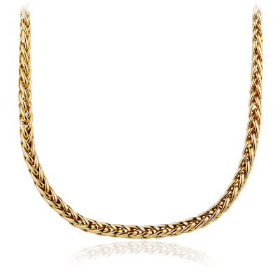 wheat-chain-necklace-in-14k-yellow-gold-blue-nile