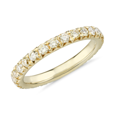 Yellow Diamond Eternity Ring in 18k Yellow Gold (1 ct. tw.) | Blue Nile