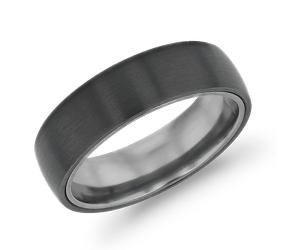 Men's titanium wedding band