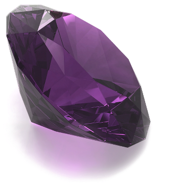 Round Amethyst Gemstone