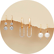 Diamond, pearl and diamond micropave earrings.