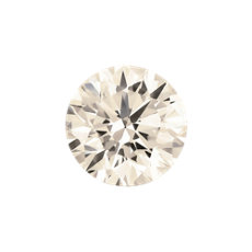0.50-Carat Faint Pinkish Brown Round Cut Diamond
