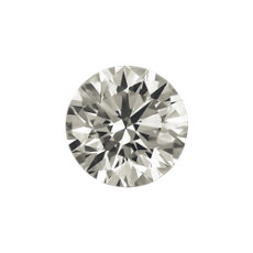Diamante de talla redonda color Gris de 1.08 quilates