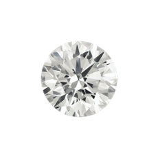 1.20-Carat Very Light Grey Round Cut Diamond
