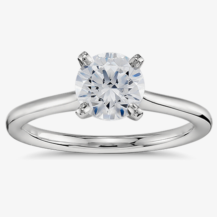 Four Prong Engagement Rings