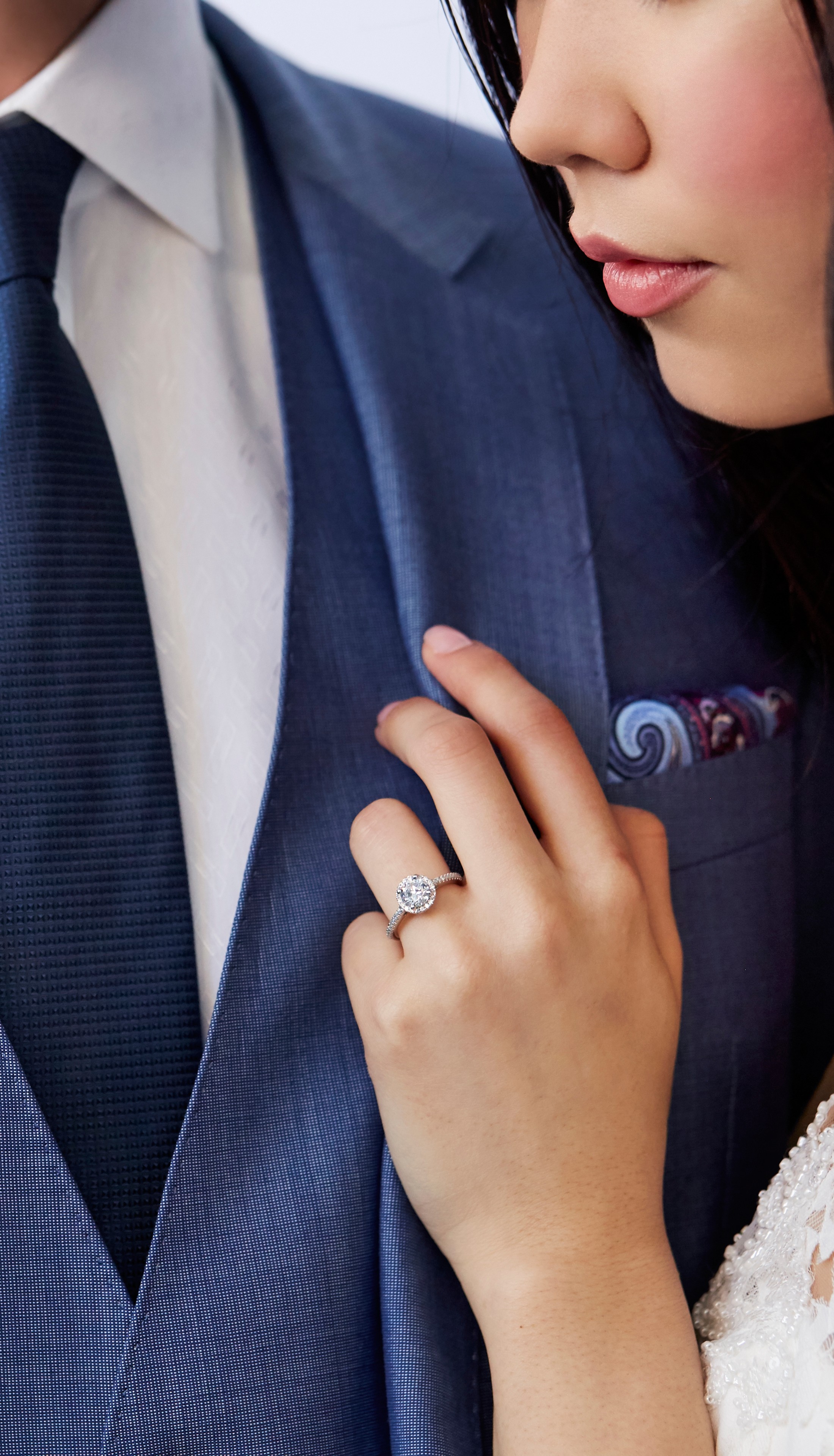 How To Determine The Perfect Ring Size Blue Nile