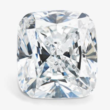 Diamante de talla cojín