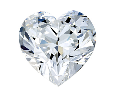 Sample top view of diamond