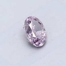0.40-Carat Pink-purple Oval Cut Diamond