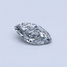 0.27-Carat Light Gray-blue Marquise Cut Diamond