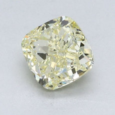 1,80-Carat Yellow Cushion Cut Diamond