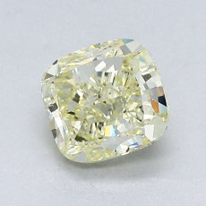 1,81-Carat Yellow Cushion Cut Diamond