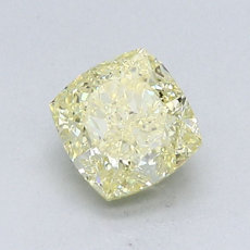 1,15-Carat Yellow Cushion Cut Diamond
