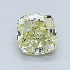 1,52-Carat Yellow Cushion Cut Diamond