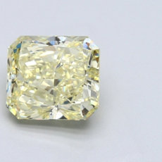 Diamant  Taille radiant jaune de 3,75 carat