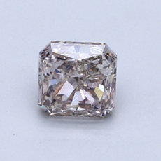 1.03-Carat Pinkish Brown Radiant Cut Diamond