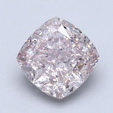 2.02-Carat Light Pink Cushion Cut Diamond