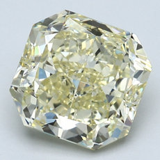 3.73-Carat Yellow Round Cut Diamond