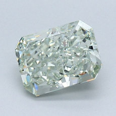 1.51-Carat Intense Yellowish Green Radiant Cut Diamond
