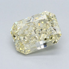 2.01-Carat Yellow Radiant Cut Diamond