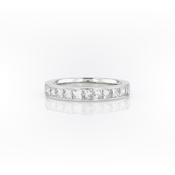 Channel-Set Princess-Cut Diamond Ring in Platinum  (0.95 ct. tw.)