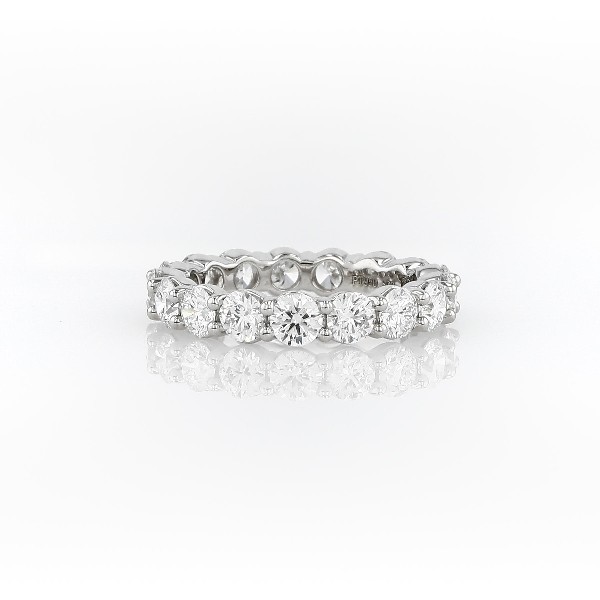 Blue Nile Signature Comfort Fit Diamond Eternity Ring in Platinum (2.66 ct. tw.)