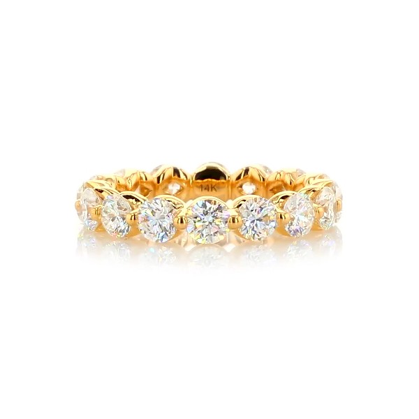 Floating Diamond Eternity Ring in 14k Yellow Gold (3 ct. tw.)