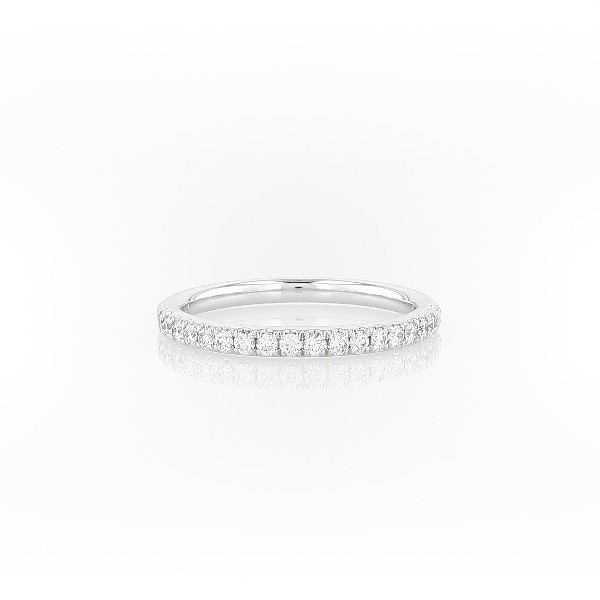 Riviera Pavé Diamond Ring in 14k White Gold (0.25 ct. tw.)
