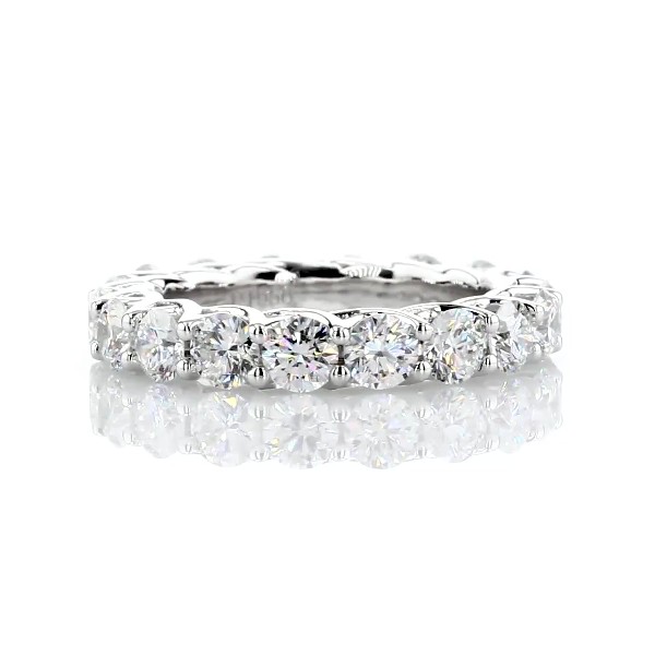 Tessere Weave Diamond Eternity Ring in Platinum (3 ct. tw.)