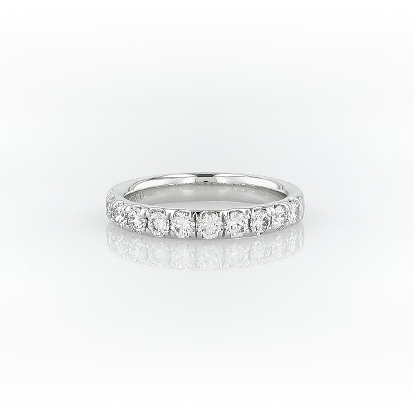 Riviera Pavé Diamond Ring in Platinum (3/4 ct. tw.)
