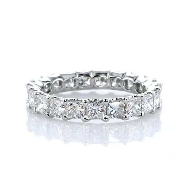 Princess Diamond Eternity Ring in Platinum (3 ct. tw.)