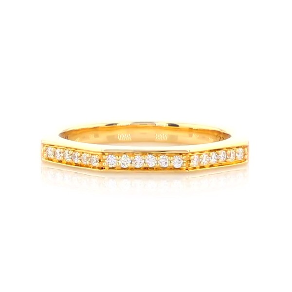 ZAC ZAC POSEN Geometric Diamond Ring in 14k Yellow Gold (2 mm, 1/10 ct. tw.)