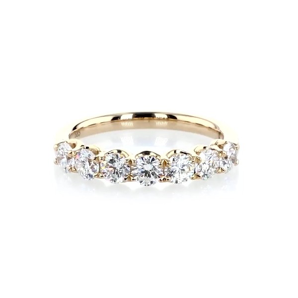 Selene 7-Stone Diamond Anniversary Ring in 14k Yellow Gold (1 ct. tw.)
