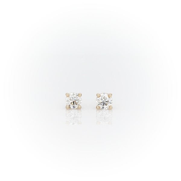 Diamond Stud Earrings in 14k Yellow Gold (1/2 ct. tw.)