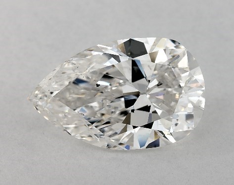 3.04 Carat Pear Cut Natural Diamond